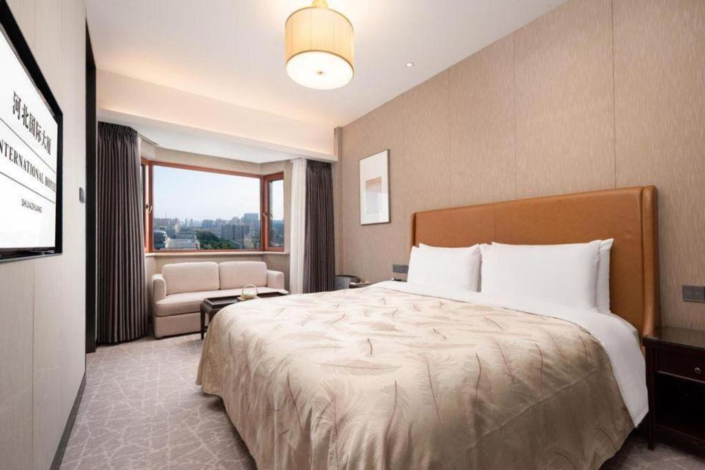 Shijiazhuang International Building Hotel Exterior foto